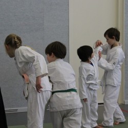 Aikido kinderles in Sportcentrum Caland